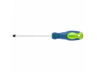 Отвертка, SL8,0 х 150 мм, CrV, 2-х компонентная рукоятка //Сибртех