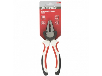 Плоскогубцы Premium, 160 мм, трехкомпонентные рукоятки Matrix