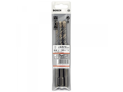 Набор буров Bosch Sds+ 6/8/10 x 160