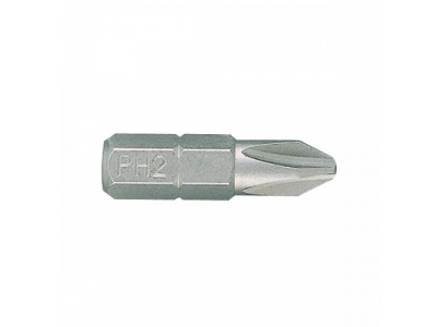 Вставка (бита) торцевая 1/4", Phillips, PH3, L = 25 мм, KING TONY