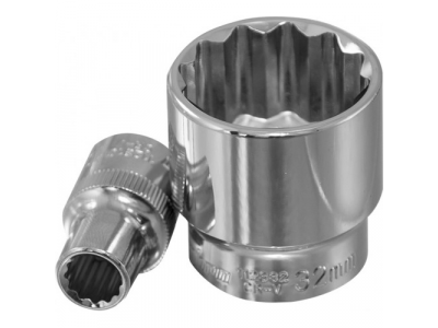 Головка торцевая 12 гранная 1/2"DR 32 мм., Ombra 112332