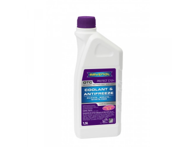 Антифриз концентрат лила RAVENOL OTC Organic Technology Concentrate ( 1,5л)